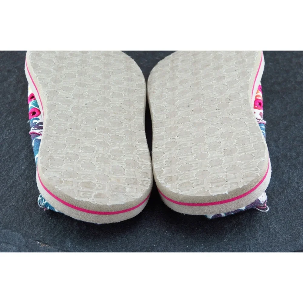 Sanuk Toddler Girls 10 Medium‎ Multicolor Loafer Fabric